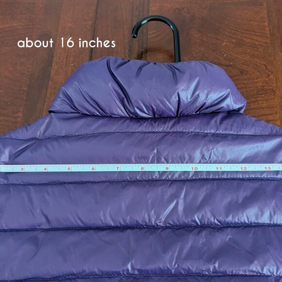 NuAge Sport Puffer Jacket Purple (Small) - Picture 2 of 12